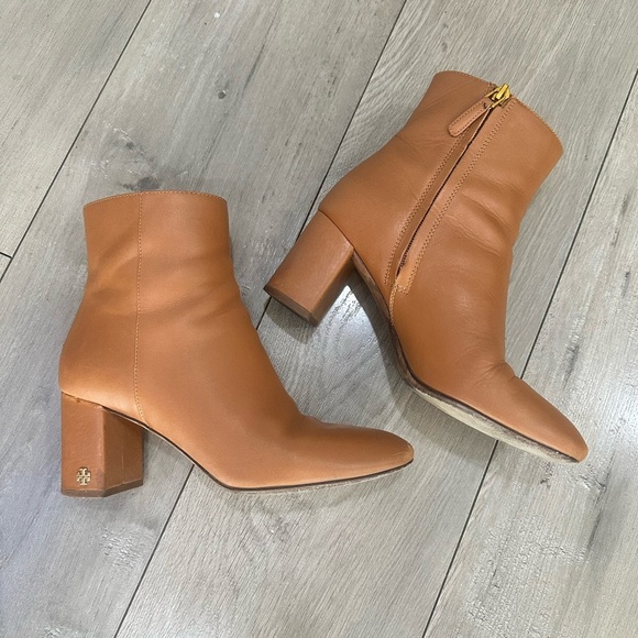 TORY BURCH Women’s Brooke Calf Leather Booties - Picture 3 of 16